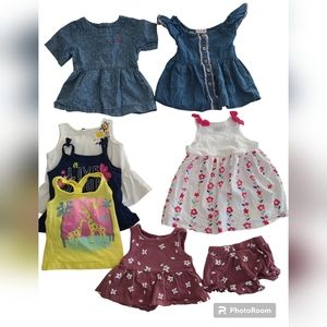 Baby Girl Clothes Bundle Lot Size 12 Months